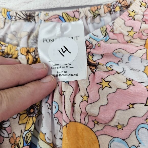 Posh Peanut Baby Girl Bamboo 'Dolly" Flutter Sleeve Short Romper Size 6-12 month - Picture 3 of 6